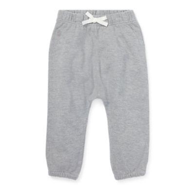 Ralph Lauren Cotton Mesh Pull-on Pant Lt Grey Heather 3m