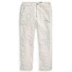 Ralph Lauren Relaxed Cotton-linen Chino Off White