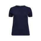 Ralph Lauren Monogram Cotton Tee Marina Navy