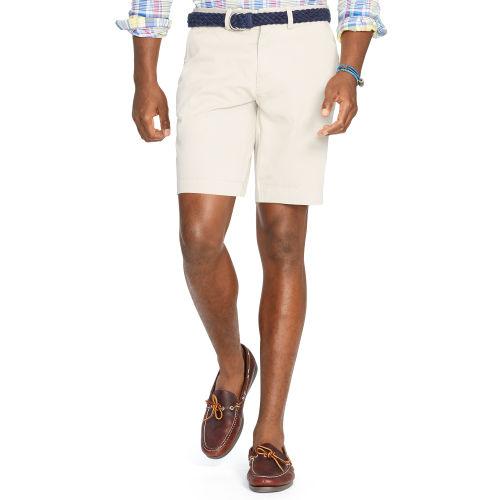 Polo Ralph Lauren Classic-fit Flat-front Short Classic Stone