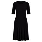 Ralph Lauren Fit-and-flare Dress Polo Black