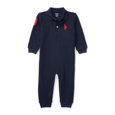 Ralph Lauren Mesh Polo Coverall Hunter Navy 3m