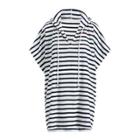 Ralph Lauren Striped Hooded Cover-up White/blue
