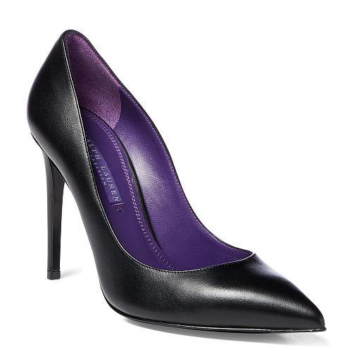 Ralph Lauren Celia Nappa Pump Black