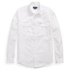 Polo Ralph Lauren Standard Fit Beach Twill Shirt White
