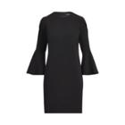Ralph Lauren Bell-sleeve Dress Polo Black