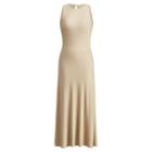 Ralph Lauren Keyhole-back Midi Dress Spring Sand
