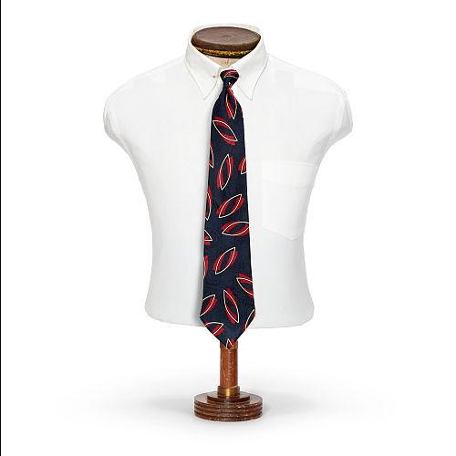 Ralph Lauren Rrl Handmade Silk Jacquard Tie