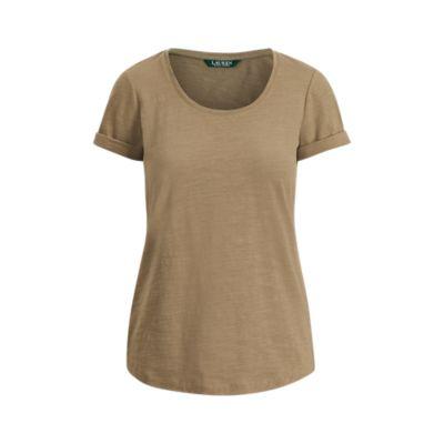 Ralph Lauren Lrl Patch Cotton T-shirt Sage Moss