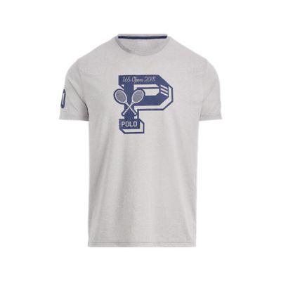 Ralph Lauren Us Open Active Fit T-shirt Andover Heather