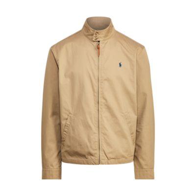 Ralph Lauren Cotton Twill Jacket Highland Khaki