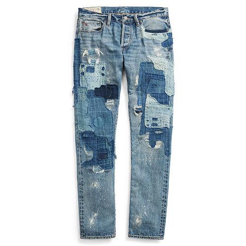 Polo Ralph Lauren Sullivan Slim Fit Jean Brixton Indigo Repaired