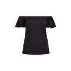 Ralph Lauren Jersey Off-the-shoulder Top Polo Black
