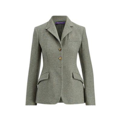 Ralph Lauren Becket Checked Wool Jacket Lovat Multi