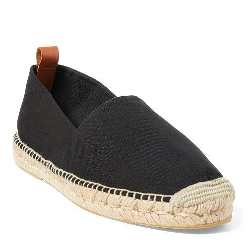 Ralph Lauren Bowsworth Jacquard Espadrille Black