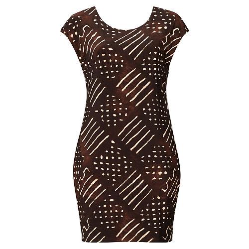Ralph Lauren Lauren Woman Geometric-print Jersey Dress