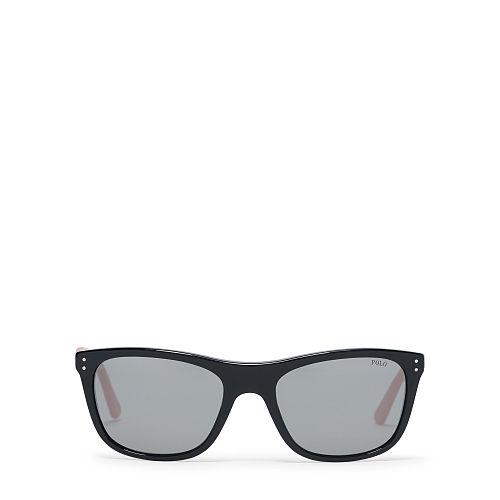 Polo Ralph Lauren Preppy Polo Sunglasses Matte Grey