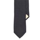 Polo Ralph Lauren Dotted Wool-silk Tie Charcoal