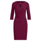 Ralph Lauren Keyhole Stretch Jersey Dress New Pomegranate 2p