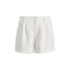 Ralph Lauren Linen High-rise Short White