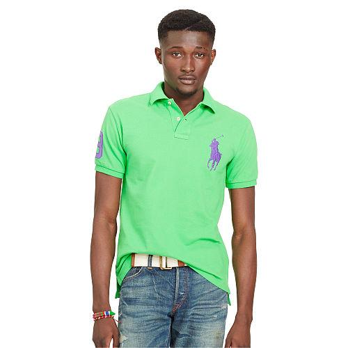Polo Ralph Lauren Slim-fit Big Pony Polo Shirt Masters Green