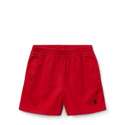 Ralph Lauren Cotton Pull-on Chino Short Rl Red 3m