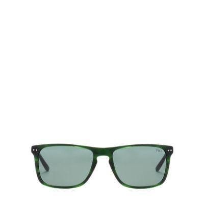 Ralph Lauren Metal Temple Sunglasses Vintage Green