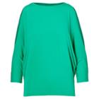 Ralph Lauren Lauren Petite Cutout-shoulder Jersey Top Tropic Turquoise