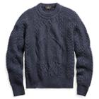 Ralph Lauren Rrl Merino Wool Crewneck Sweater