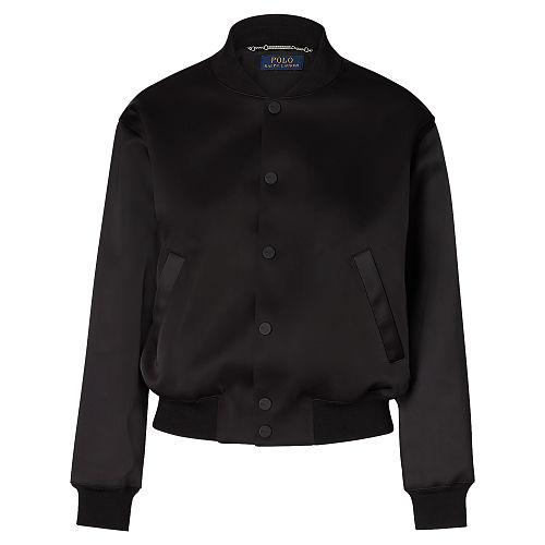 Polo Ralph Lauren Bonded Satin Jacket Polo Black