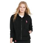 Ralph Lauren Pink Pony Pink Pony French Terry Hoodie Collection Black