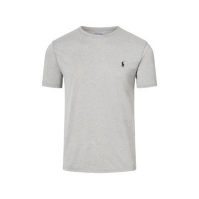 Ralph Lauren Performance Jersey T-shirt Salt And Pepper Heathr