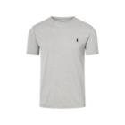 Ralph Lauren Performance Jersey T-shirt Salt And Pepper Heathr