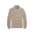 Ralph Lauren Cotton Shawl-collar Cardigan Dune Ragg