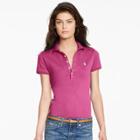 Ralph Lauren Women's Polo Shirt Baja Pink