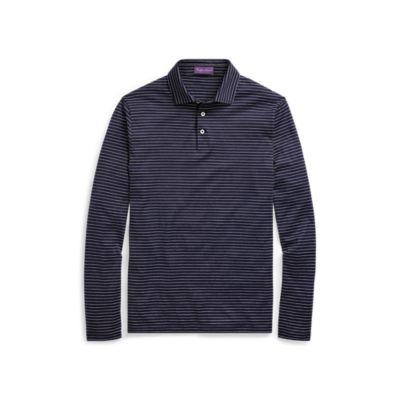 Ralph Lauren Custom Fit Jersey Polo Shirt Cls Navy/cls Cream