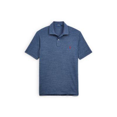 Ralph Lauren Classic Fit Mesh Polo Shirt Classic Royal Heather 2x Big