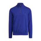 Ralph Lauren Cotton Half-zip Sweater Flag Royal