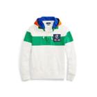 Ralph Lauren Cp-93 Classic Fit Rugby Shirt Deckwash White Multi