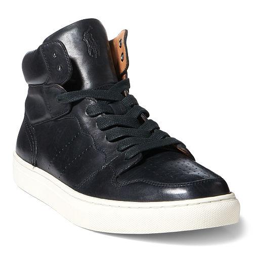 Polo Ralph Lauren Jory Calfskin High-top Sneaker