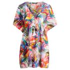 Ralph Lauren Lauren Palm-print Cotton Cover-up