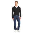 Ralph Lauren Cotton V-neck Sweater Polo Black 5x Big
