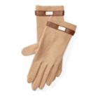 Ralph Lauren Lauren Wool-blend Touch Screen Gloves Camel