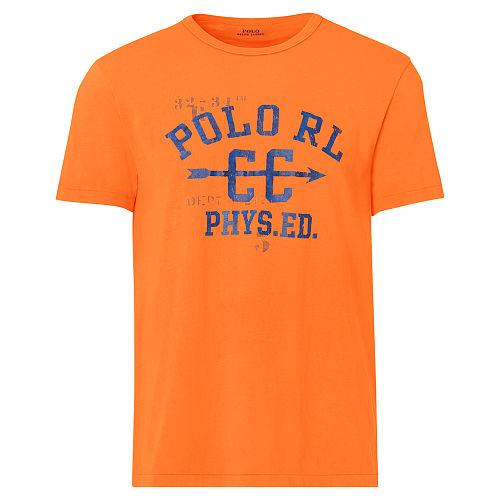 Polo Ralph Lauren Custom Fit Cotton T-shirt Field Orange