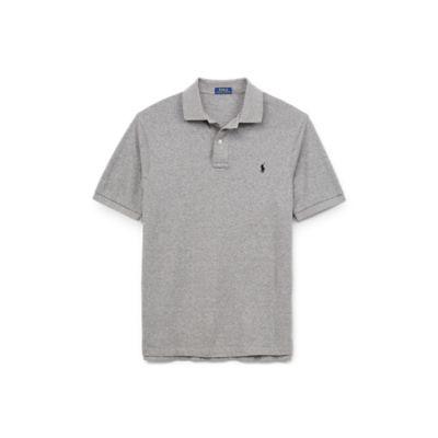 Ralph Lauren Classic Fit Mesh Polo Shirt Dark Vintage Heather 4x Big