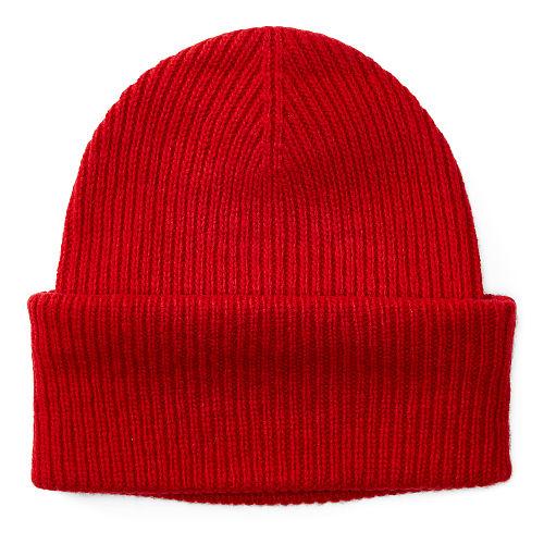 Polo Ralph Lauren Rib-knit Wool-blend Hat Martin Red