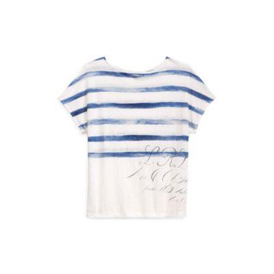 Ralph Lauren Linen Short-sleeve Top Multi