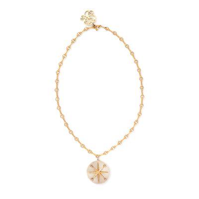 Ralph Lauren Star Pendant Brass Necklace Antique Gold/silver
