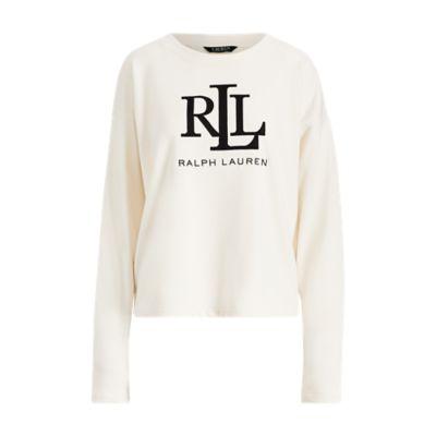 Ralph Lauren French Terry Logo T-shirt Mascarpone Cream