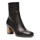 Ralph Lauren Esalma Vachetta Leather Boot Black